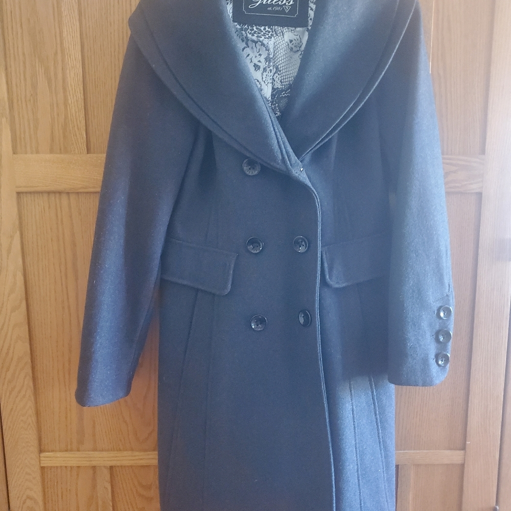 GUESS Gray Coat long.